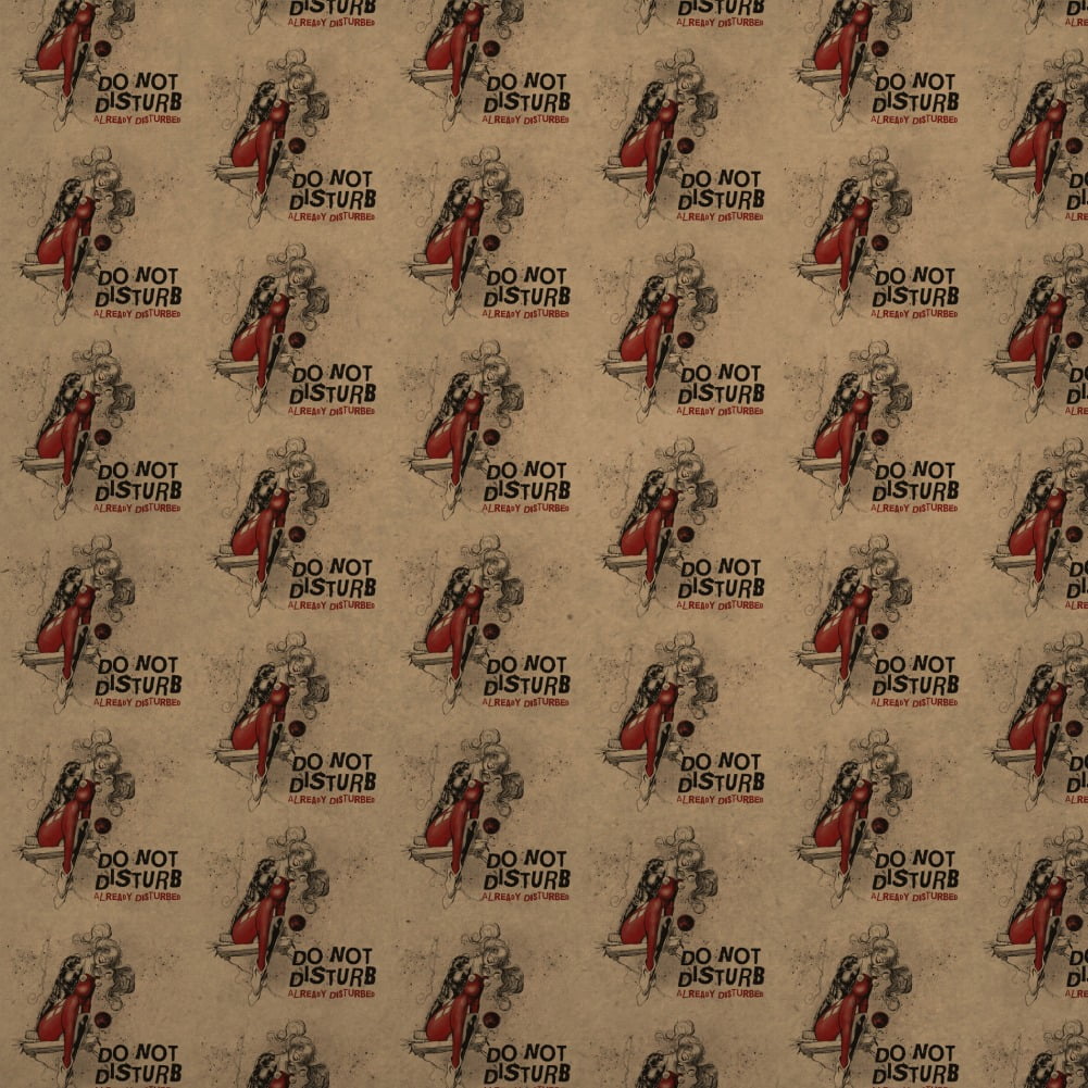Harley Quinn Already Disturbed Premium Kraft Roll Gift Wrap Wrapping Paper