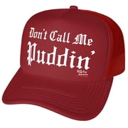 Harley Quinn Animated Series Don'T Call Me Puddin' Foam Snapback Trucker Hat - Unisex for Men and Women