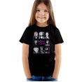 thumbnail image 1 of Harley Quinn Animated Series Group Heads Kids T Shirt (4) for Youth Toddler Boys and Girls, Black, 1 of 5