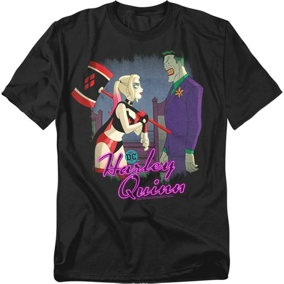 Harley Quinn Animated Series T-Shirt Harley And Mr. J Unisex Graphic Tee for Men & Women