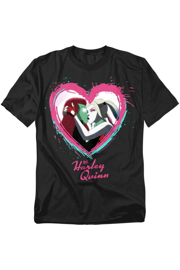 Animated Series T-Shirt Harley Ivy Kiss Unisex Graphic Tee for Men & Women