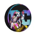 thumbnail image 1 of Harley Quinn Animated Spare Tire Cover Waterproof Dust-Proof Universal Wheel Tire Cover Protector Accessories 14" 15" 16" 17", 1 of 7