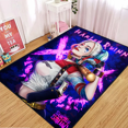thumbnail image 1 of Harley Quinn Area Rug 20'' x 31'' Bedroom Sofa Carpet Door Mat Kitchen Bathroom Mats, 1 of 5