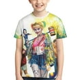 thumbnail image 1 of Harley Quinn Bird Prey Youth Unisex T-Shirt Crewneck Short Sleeve Double-Sided Print Tee Shirts Top For Boys Girls Kid Teen Small, 1 of 6