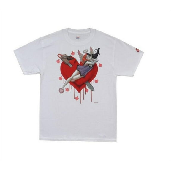 Harley Quinn Bombshell Heartbreak Batman DC Comics Adult T-Shirt 2XL