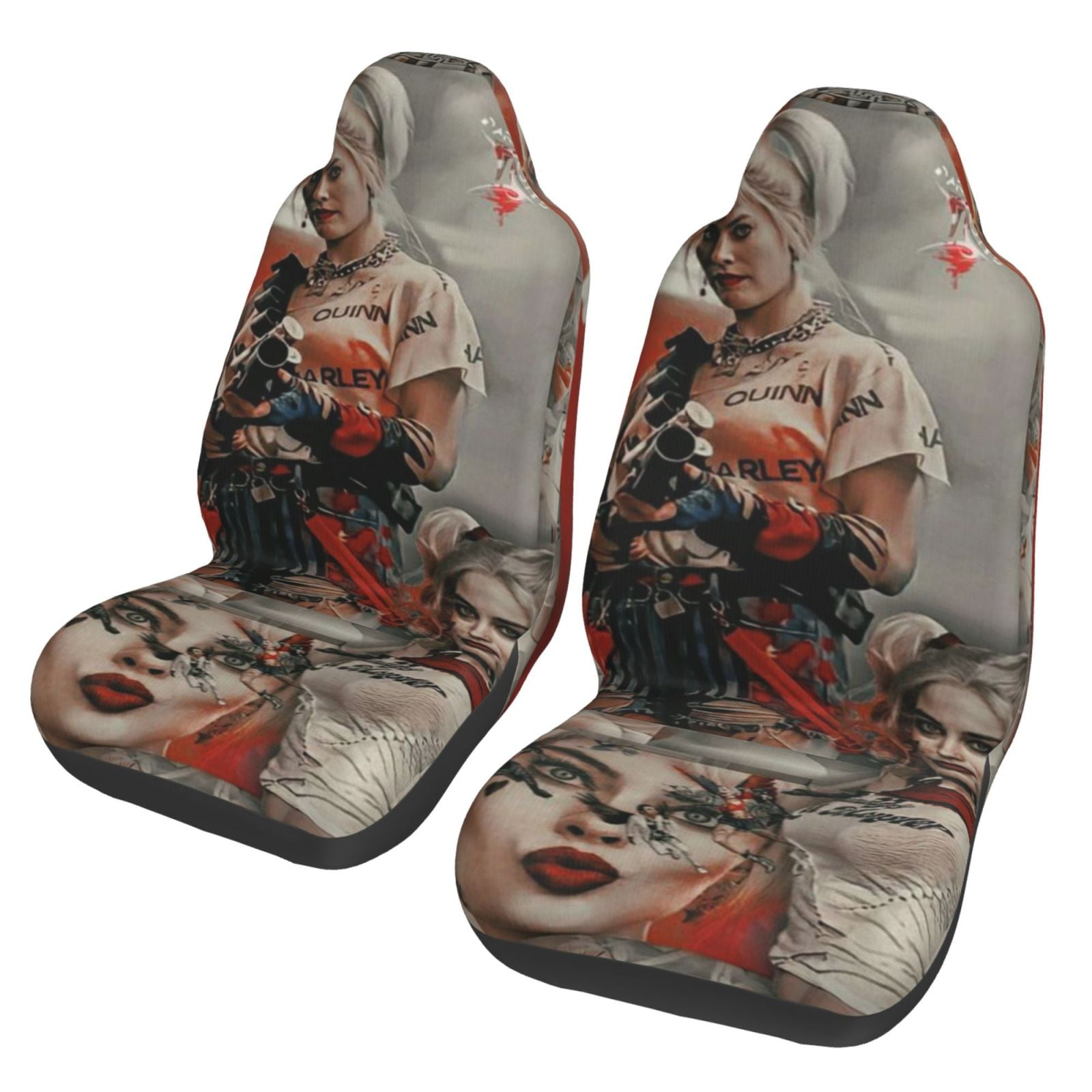 Harley quinn car seat covers hotsell