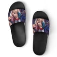 thumbnail image 1 of Harley Quinn Comic Unisex Slippers Summer Beach Slippers Casual Non Slip Comfortable Slide Sandals Home Slippers For Men Women, 1 of 8