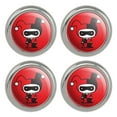 thumbnail image 1 of Harley Quinn Cute Chibi Character Metal Craft Sewing Novelty Buttons - Set of 4, 1 of 6
