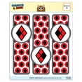thumbnail image 1 of Harley Quinn Diamond Logo Set of 3 Glossy Laminated Bookmarks, 1 of 4