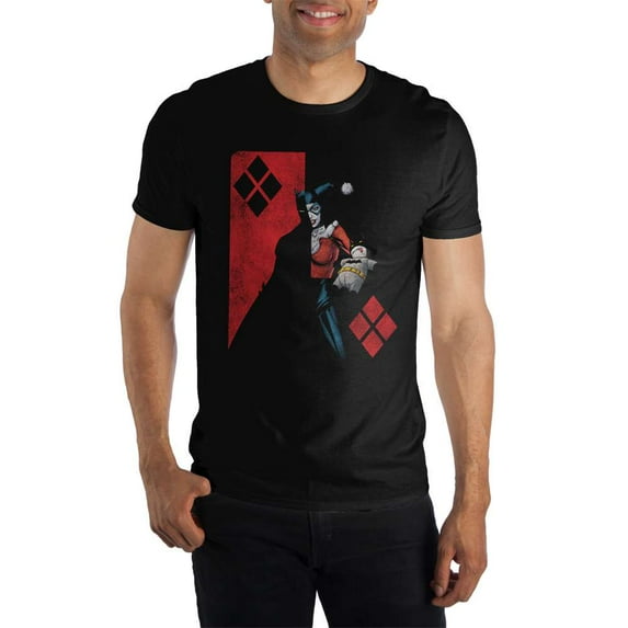 Harley Quinn Diamonds Men's Shirt-Small