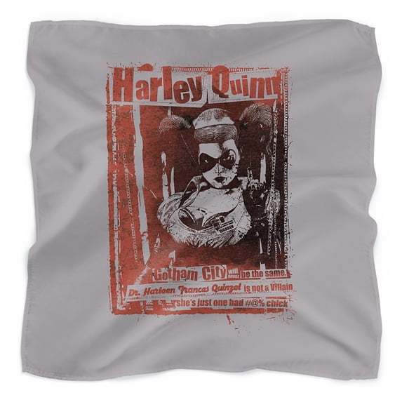 Harley Quinn Dr. Quinn Bandana (21 in x 21 in)