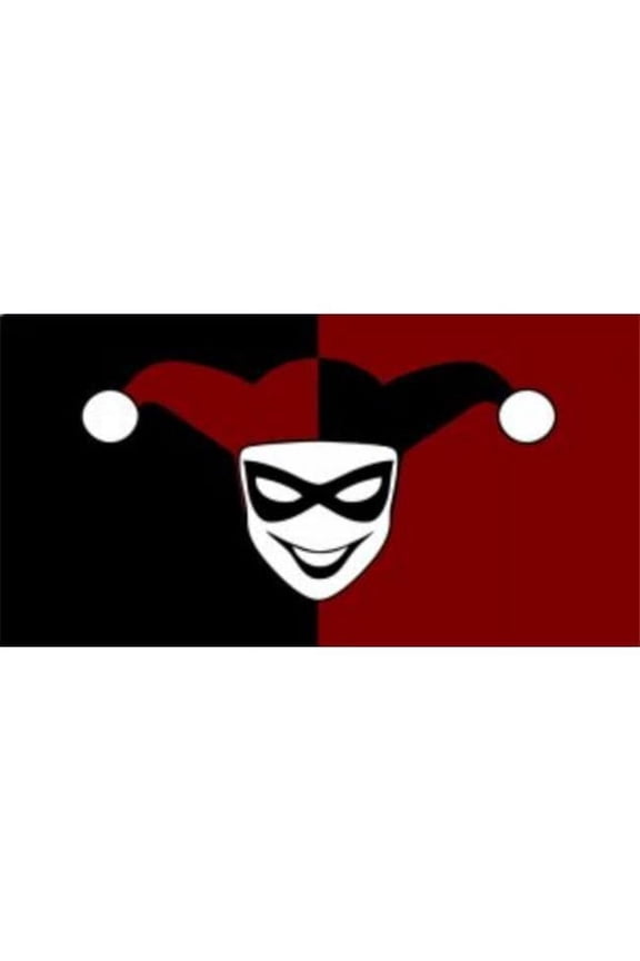 Harley Quinn Face Photo License Plate