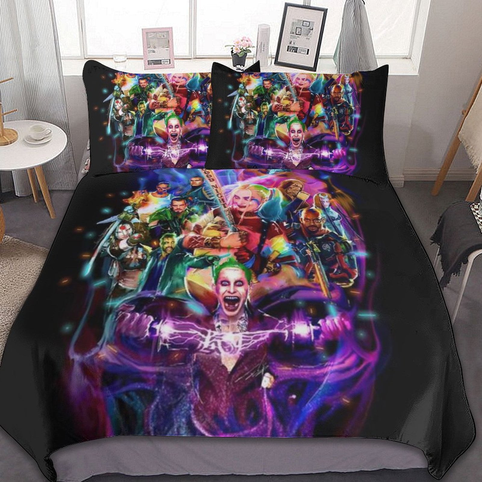 Harley Quinn Film 3 Pieces Bedding Sets Comfortable Soft Comforter Sets