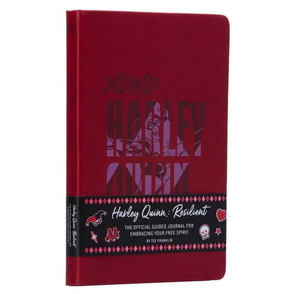 Harley Quinn Guided Journal, (Hardcover)