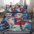 thumbnail image 1 of Harley Quinn Joker 3 Pieces Bedding Sets Comfortable Soft Comforter Sets Decoration Bedroom Gifts With 1 Duvet Cover 2 Pillowcases, 1 of 7