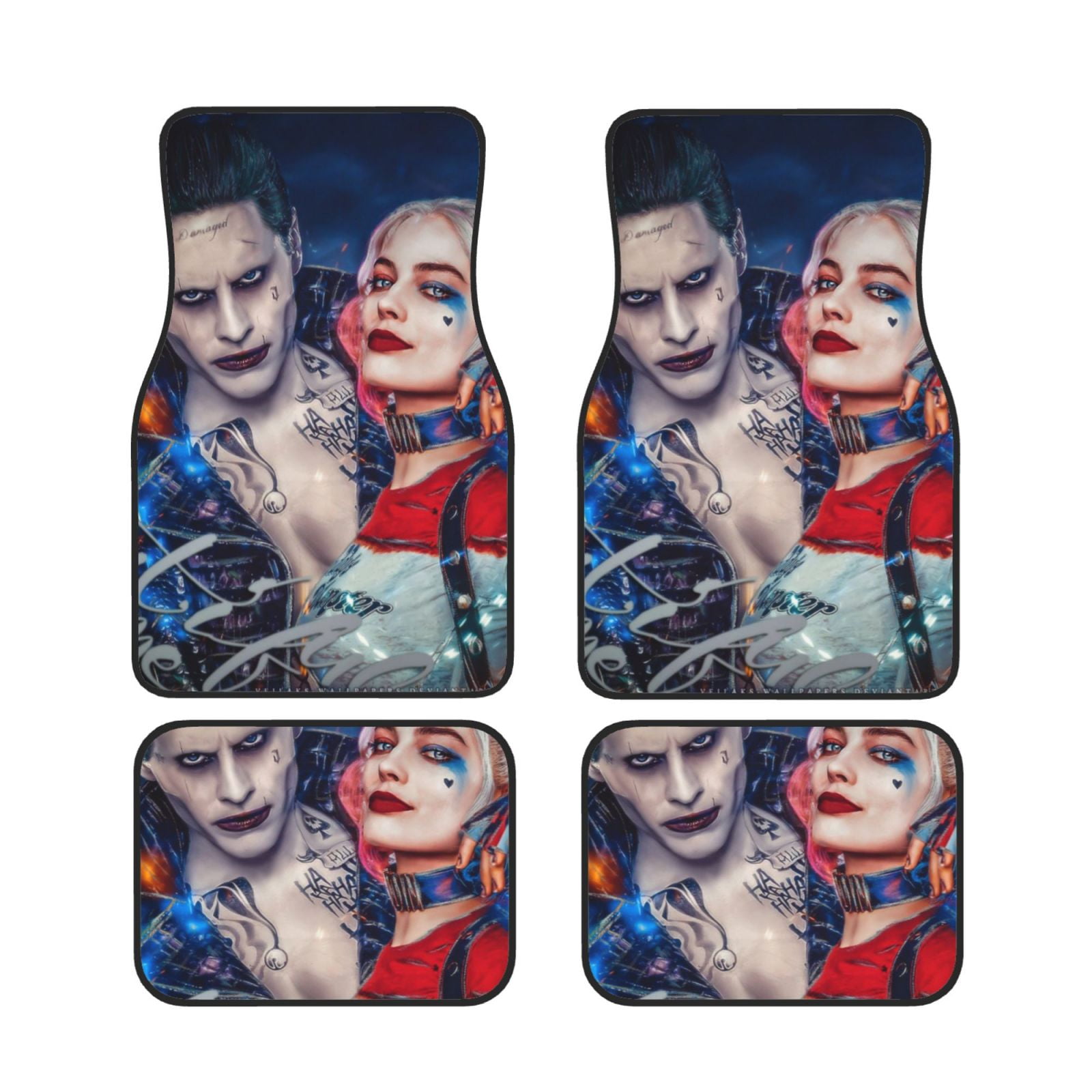 Harley quinn floor mats sales
