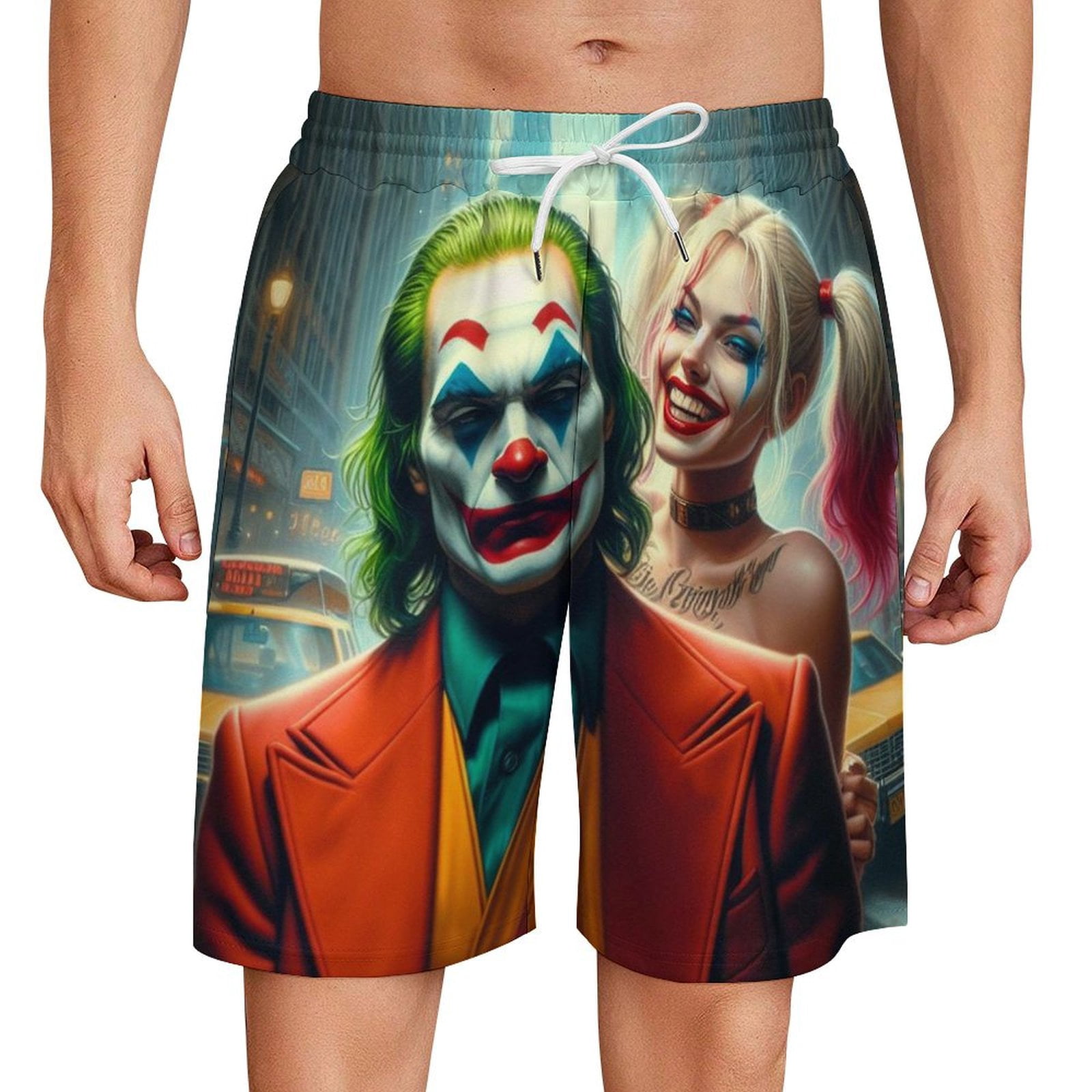 Harley Quinn Joker Film Short Sweatpants Summer Daily Cozy Lounge — free download