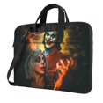 thumbnail image 1 of Harley Quinn Joker Laptop Bag Shoulder Portable Laptop Case Sleeve Chromebook Notebook Messenger Briefcase Adjustable Handbag For Women & Men, 1 of 8