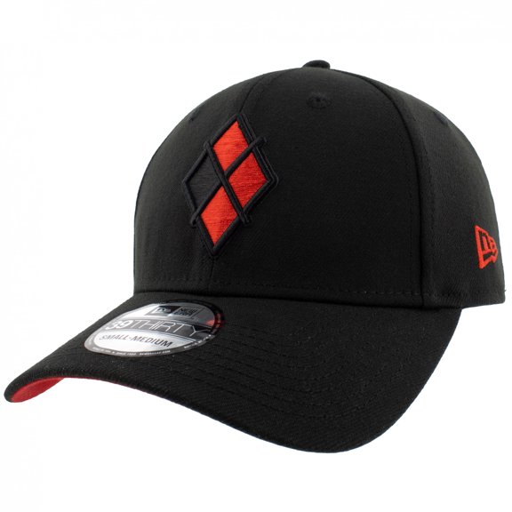 Harley Quinn Logo New Era 39Thirty Hat-Medium/Large