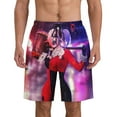 thumbnail image 1 of Harley Quinn Mens Swim Trunks Quick Dry Board Shorts With Mesh Lining, Beach Shorts Swimwear Bathing Suits, 1 of 7