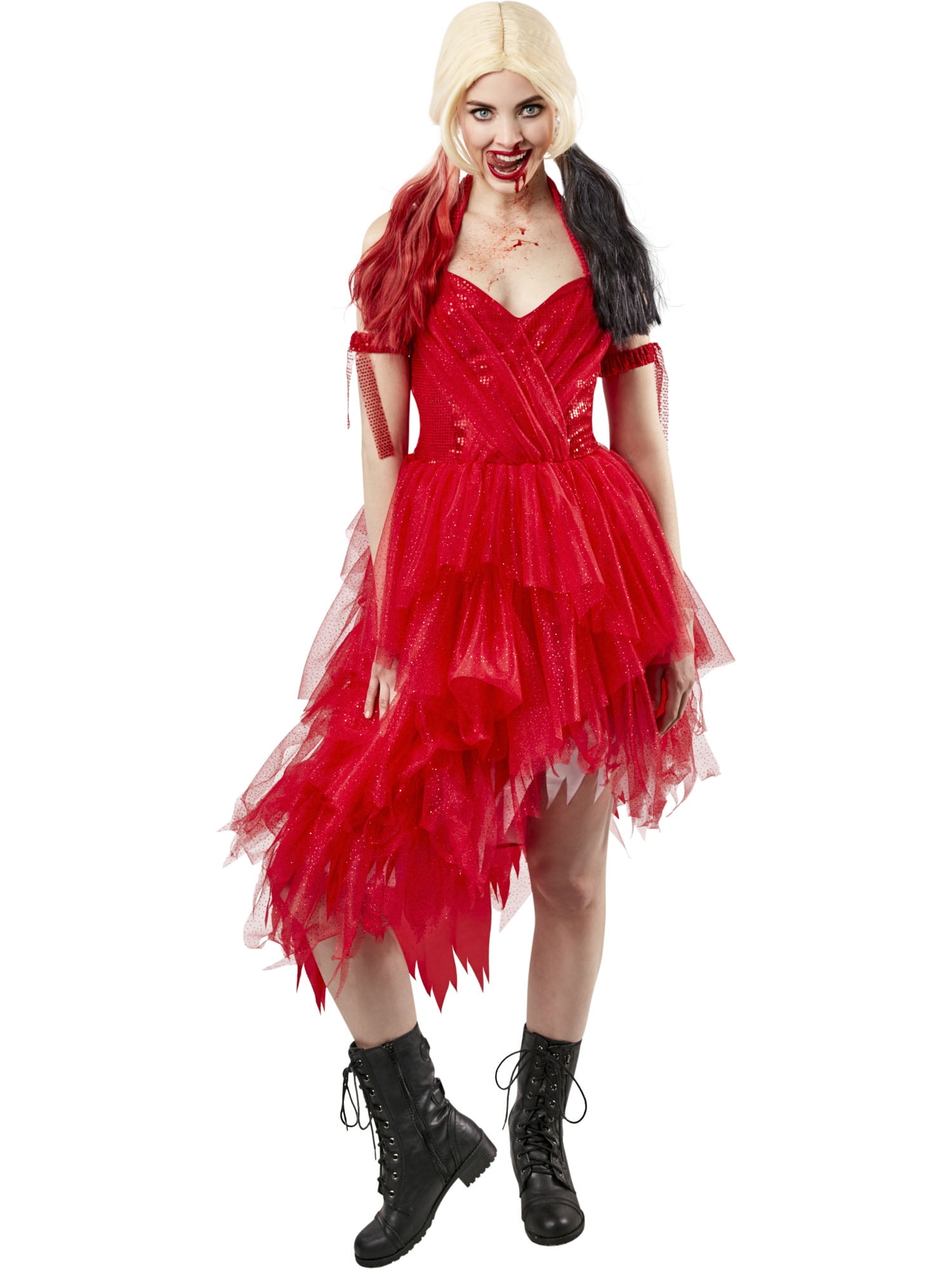 halloween red dress costume