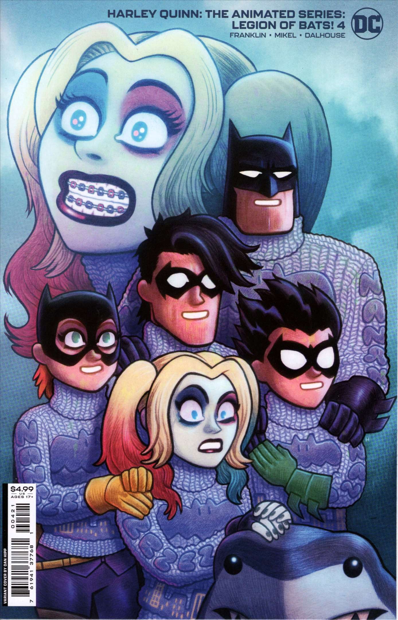 Harley Quinn: The Animated Series: Legion of Bats! #4A VF ; DC Comic Book