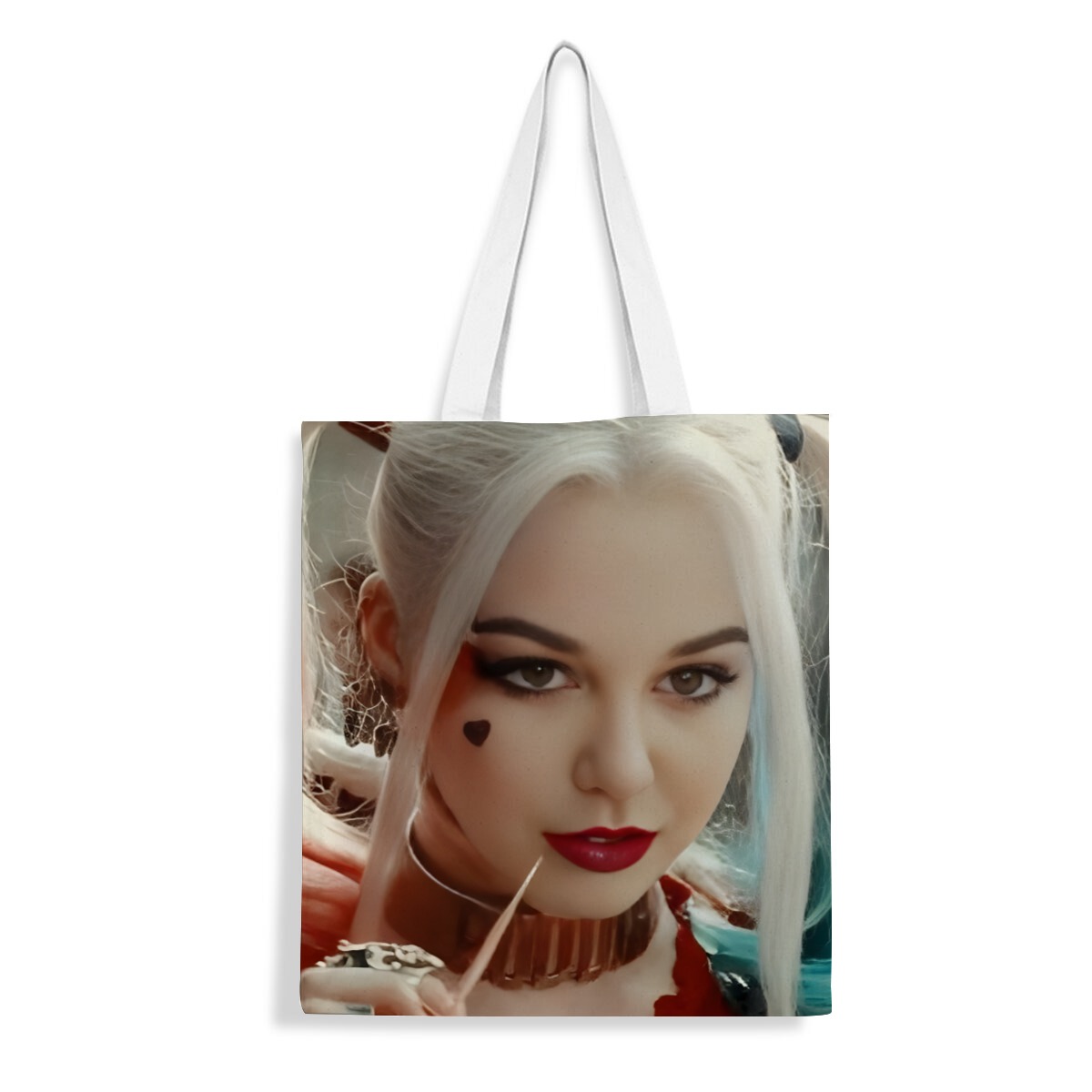 Sloth Pattern Reusable Shopping Tote Bag – Large Polyester Grocery Bag With Hidden Pouch