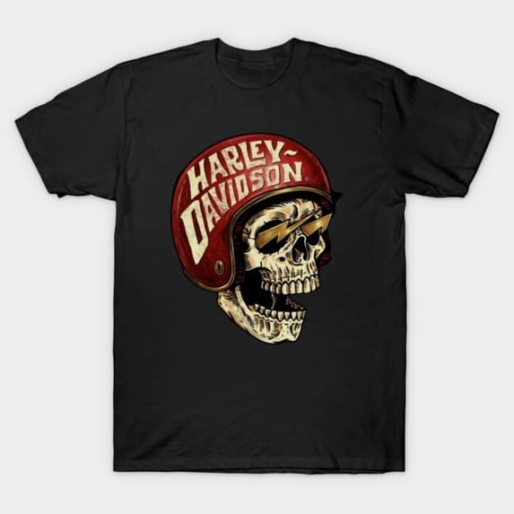 Harley! Retro Skull T-Shirt
