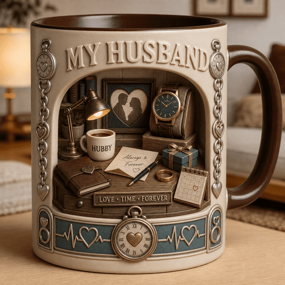 Harley Rider Mug for Motorcycle Enthusiast, Biker Coffee Cup Gift for Road Trip Lovers