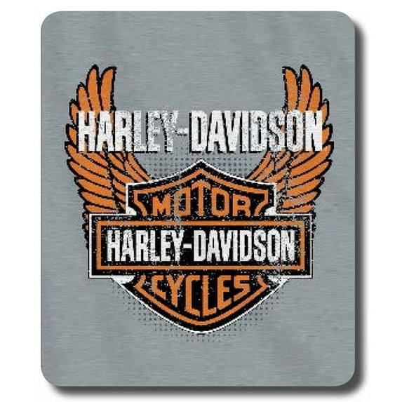 Harley-davidson Blanket - 50x60 Sweatshirt - Biker Badge Des