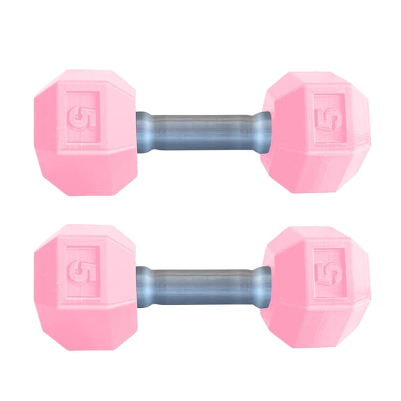 Harlier 2PCS Children Hand Dumbbells, Lightweights Fitness Home Gym Exercise Barbell Children Exercise Fitness Sport Toys Hand Weights Kindergarten Fun Gift