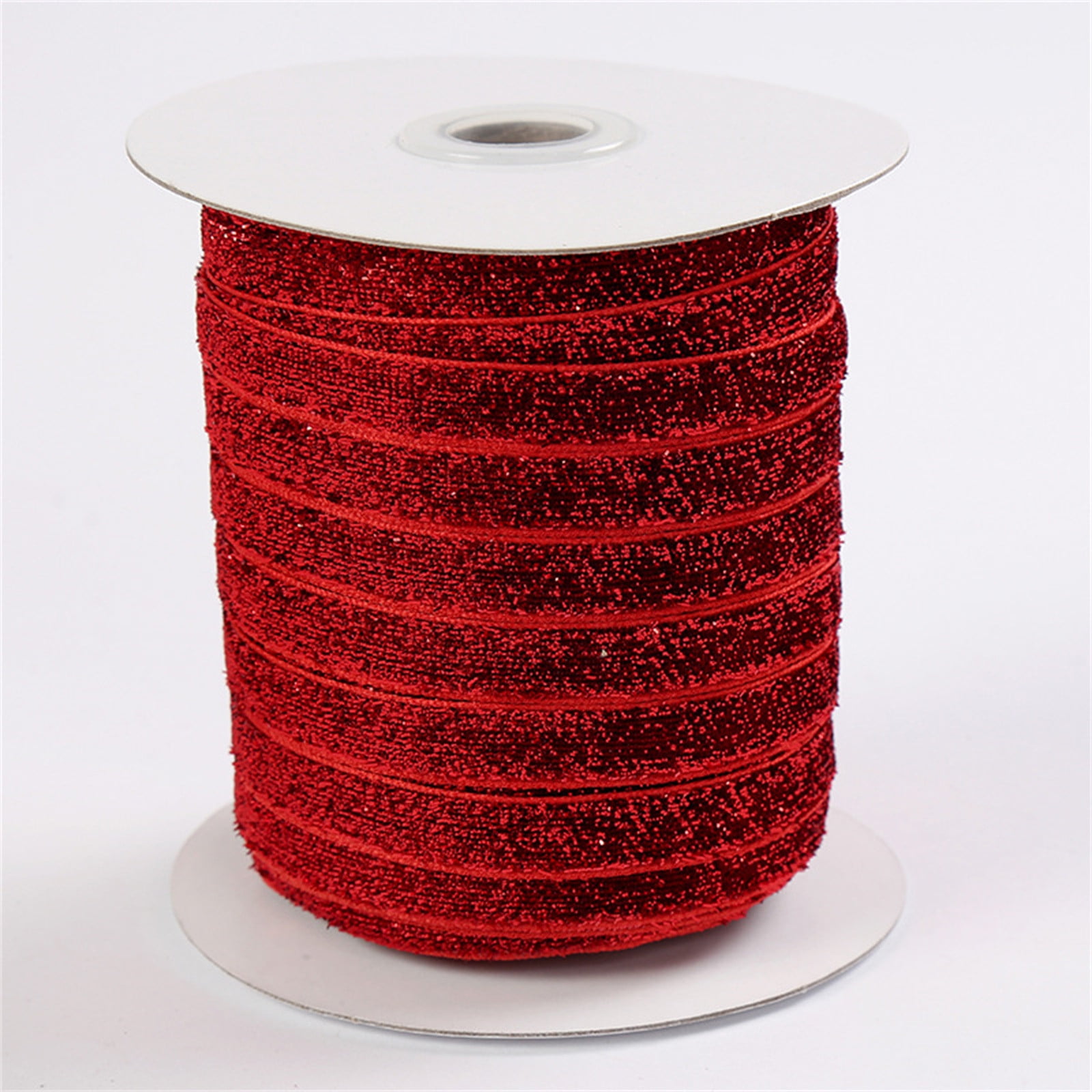 Harlier 50 Yards Metallic Glitter Ribbon, 3/8