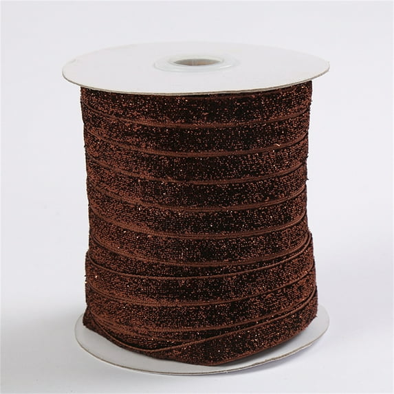 Harlier 50 Yards Metallic Glitter Ribbon, 3/8" (10mm) Medium Sparkle Ribbon Sewing Craft Trim, Polyester Glitter Ribbon for Gift Warpping DIY Crafts Party Christmas Decoration Hair Bows