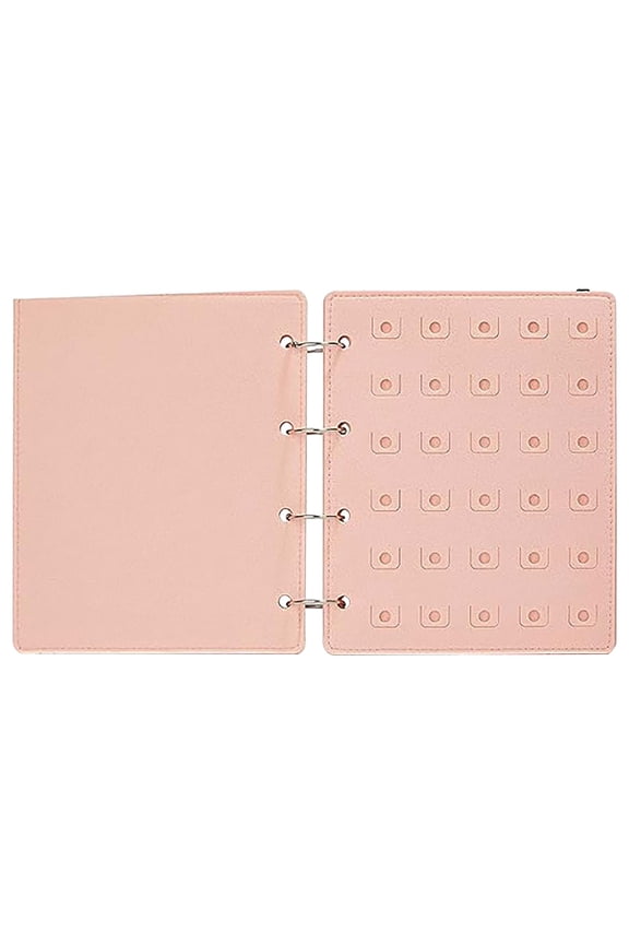 6 Pages Pin Books For Collectors, 10.2"x8.4" Enamel Pin Display Case For Enamel Pins, 120 Holes For Shoe Charms, Enamel Pin Display Board, Pin Bags For Collectors