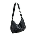 thumbnail image 1 of Harlier Canvas Crossbody Bags for Women Large Size Messenger Bag Purse Trendy Shoulder Bag Hobo Bags Travel Shopping Bag - Black, 1 of 6