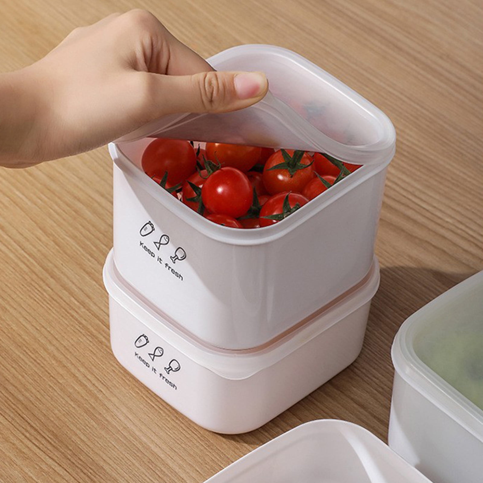 Harlier Fruit Storage Containers For Fridge, Produce Vegetable Saver