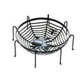 thumbnail image 1 of Harlier Halloween Spider Web Basket Bowls, Trick or Treat Bowl Spooky Halloween Serving Bowls for Candy, Large Premium Plastic Halloween Candy Dish Candy Holder for Porch (Black), 1 of 7