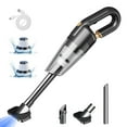 thumbnail image 1 of Harlier Handheld Vacuum Cordless, 4500PA Powerful Suction Handheld Vacuum Cleaner for Car & Home & Office Pets Hair Cat Litter Cleaning, Cordless Hand Held Vacuums,Type-C Fast Charging, 1 of 8