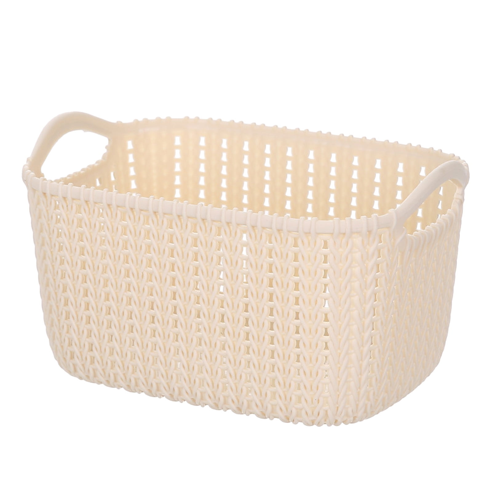 Harlier Imitation Rattan Organization and Storage, Plastic Storage Bins