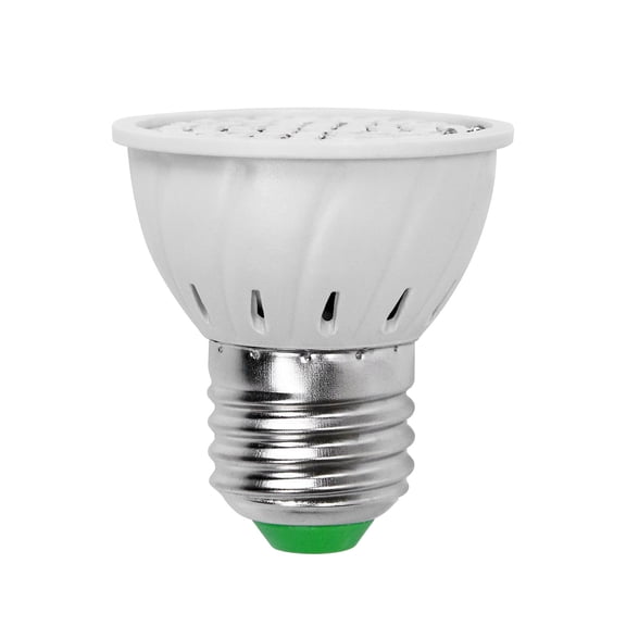 Harlier Led Grow Light Bulb Full Spectrum, Plant Light Bulb with 60 LEDs for Indoor Plants, E27 Socket, Grow Lamp for Hydroponic Indoor Garden Greenhouse Succulent Veg Flower