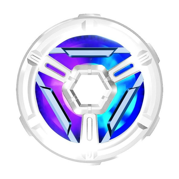 Harlier Magnetic Cell Phone Cooler, RGB Phone Cooling Fan Portable Lightweight Mobile Phone Cooling Fan, 3-minute Cooling, 10w High Power Phone Radiator for Mobile Gaming, Live Streaming