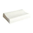 thumbnail image 1 of Harlier Natural Latex Pillow, Ergonomic Odorless Bed Pillow for Sleeping, Relieve Pressure, Neck and Shoulder Pain, Orthopedic Cervical Pillow Support for Side Back Stomach Sleeper, 23.6"x15.7", 1 of 9