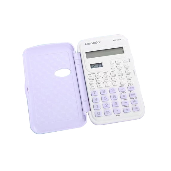 Harlier Pocket Small Size Desk Calculator, 10 Digit Large LCD Display, Basic Tax Function Handheld Desktop Calculator with Solar Battery Dual Power, Perfect for Office, School, Business