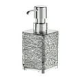 thumbnail image 1 of Harlier Soap Dispenser, 12 Oz Clear Water Ripple Design Glass Refillable Hand Soap Dispensers with Electroplated Rust Proof Pump, Lotion Dispensers for Kitchen, Bathroom, 1 of 8