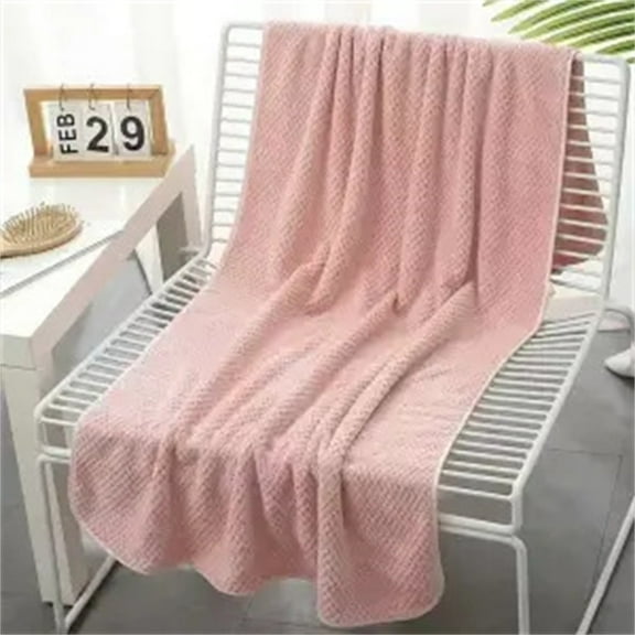 Harlier Soft Fleece Throw Blanket for Couch, Lightweight Plush Warm Blankets for Bed, Fuzzy Cozy Flannel Blanket Throw for Sofa, Travel, Jacquard Pattern, Pink, 13.8 x 29.5 inch