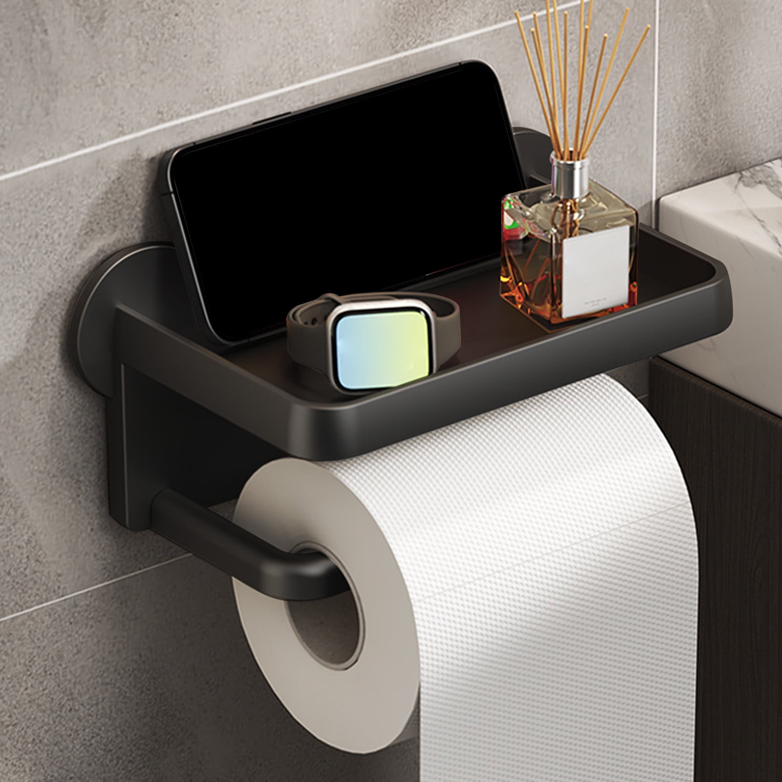 BWE Wall Mounted Stainless Steel Toilet Paper Holder Tissue
