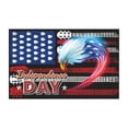 thumbnail image 1 of Harlier USA 4th of July Eagle Patriotic Vintage Flag Banner, 59x35Inch American Veterans Day Memorial Day Holiday Party Supplies for Backdrop Patriotic Party Photography Props, 1 of 8
