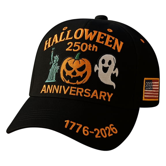Harlier13 US 250th Anniversary Cap, Eagle & Liberty – United States 250th Anniversary Hat, Adjustable Cotton Printed Patriotic Baseball Cap for Men Women