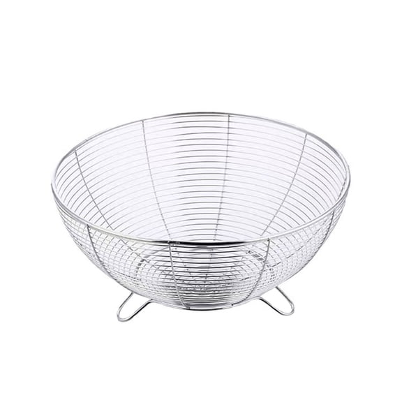 Fruit Basket for Kitchen Counter - Durable Plastic Storage Bin for Kitchen 1/2Pcs Clearance - Harlik