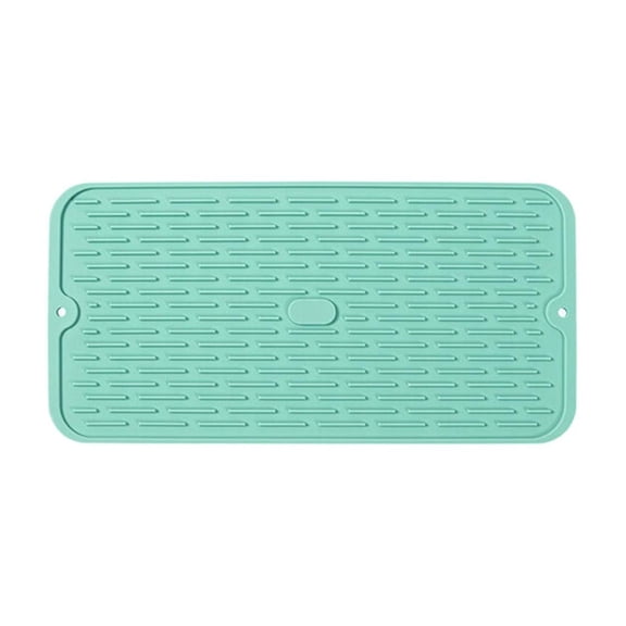 Harlik Silicone Dishwashing Mat - Non-Slip Sink Protector (2-Pack) Clearance! Placemat |Silicone Drain Mat